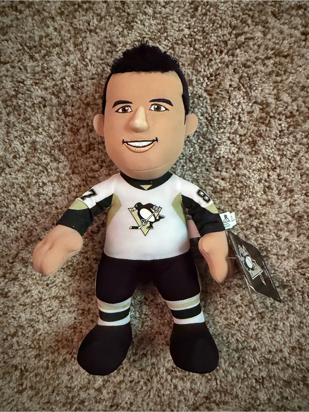 Sidney Crosby Pittsburgh Penguins 10inch plush